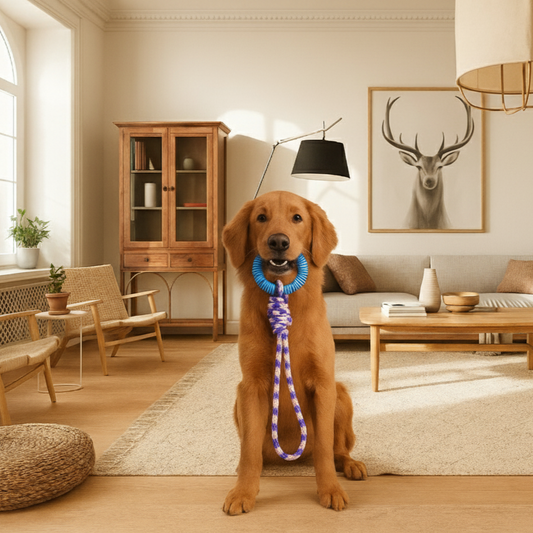 Anillo de juguete interactivo para mascotas